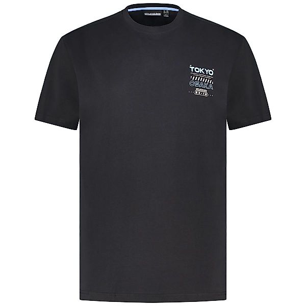 North T-Shirt mit Print Farbe schwarz Größe: 8XL günstig online kaufen