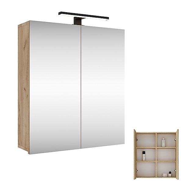 Planetmöbel Badezimmerspiegelschrank Spiegelschrank Merkur (Spiegelschrank günstig online kaufen