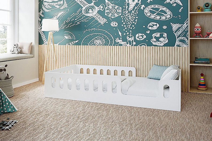 Bjird Kinderbett Montessori Bodenbett 160x80 / günstig online kaufen