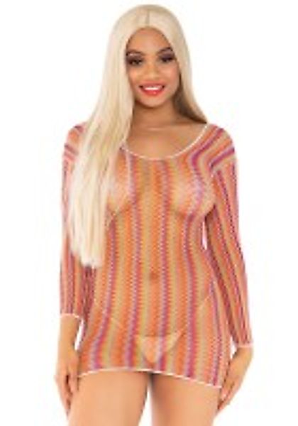 Multicolor Minikleid günstig online kaufen