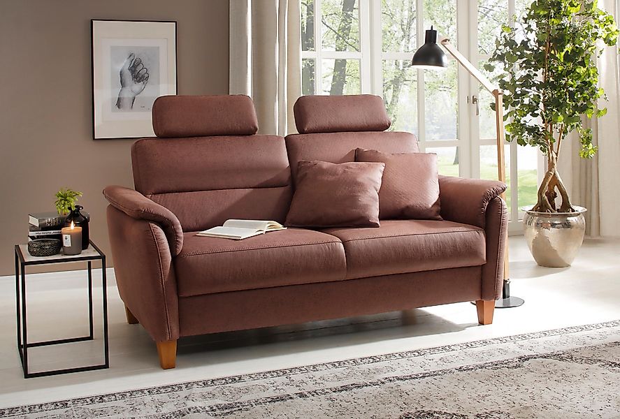 Home affaire 2,5-Sitzer "Palmera, B: 179 cm" mit Federkern günstig online kaufen