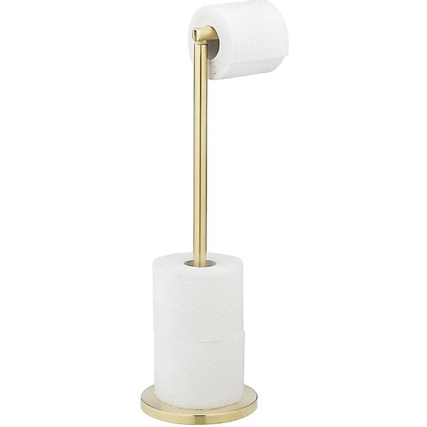 WENKO Toilettenpapierhalter "2in1" 2 in 1, mit Ersatzrollenhalter, Höhe: 55 günstig online kaufen