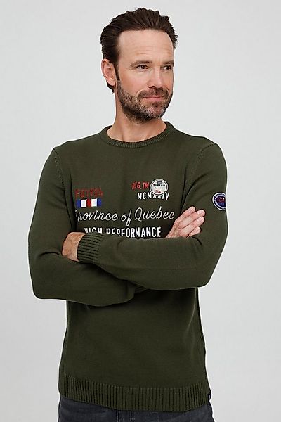FQ1924 Strickpullover FQErlo Strickpullover mit Rundhalsausschnitt günstig online kaufen