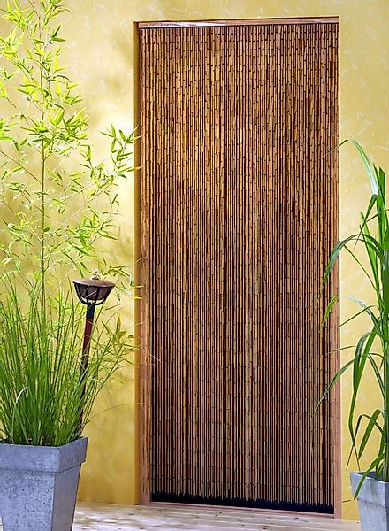 CONACORD Türvorhang Decona Saigon Dekovorhang beige, Hakenaufhängung, halbt günstig online kaufen