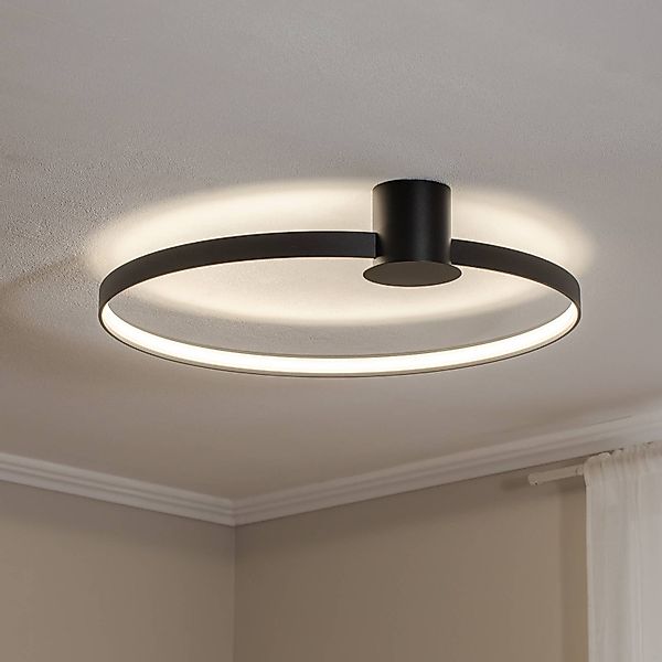 LED-Deckenleuchte Rio 78, Ra95, 4.000 K, schwarz günstig online kaufen
