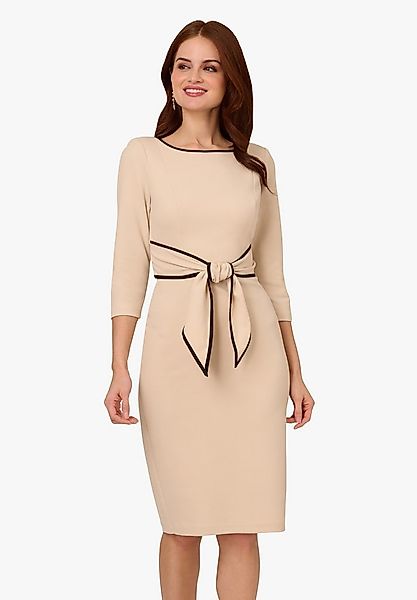 Adrianna Papell Business-Kostüm Tipped Crepe Tie Dress, Modern, tipped shea günstig online kaufen