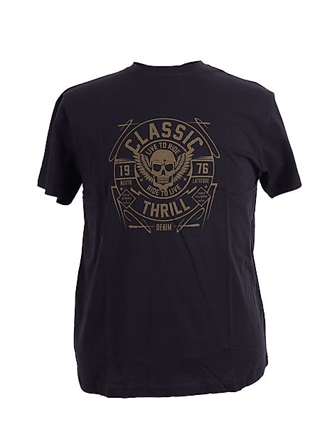 north 56 4 Print-Shirt Schwarzes T-Shirt günstig online kaufen
