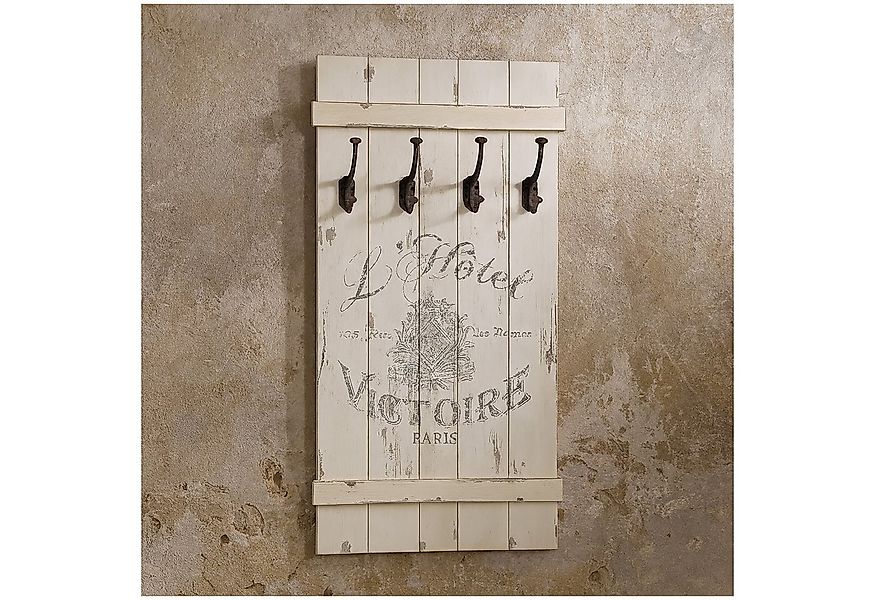 HTI-Living Wandgarderobe Rustikale Wandgarderobe im Vintage-Look (Stück, 1 günstig online kaufen