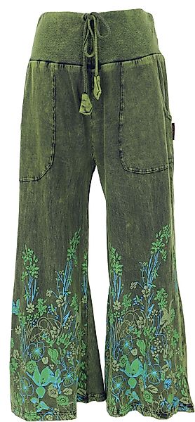 Guru-Shop Relaxhose Palazzohose, Boho Baumwollhose, Hippiehose günstig online kaufen