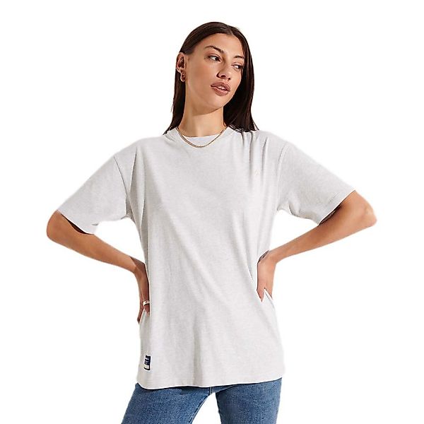 Superdry Code Essential Kurzärmeliges T-shirt S Ice Marl günstig online kaufen