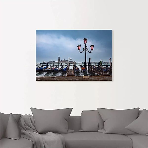 Artland Wandbild "Blick auf die Insel San Giorgio Maggiore", Venedig, (1 St günstig online kaufen