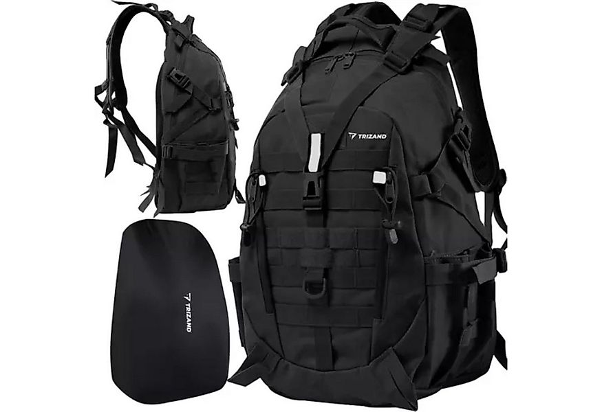 Trizand Reiserucksack Schwarzer Explorationsrucksack - Taktischer Touristen günstig online kaufen
