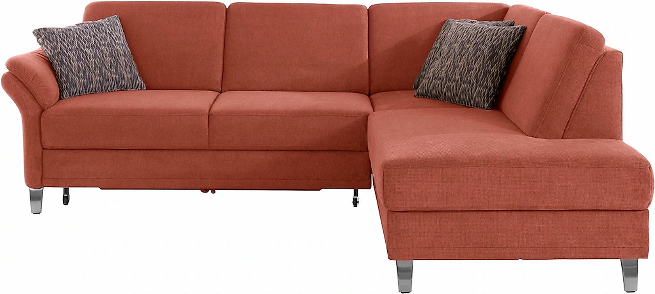 sit&more Ecksofa »Clio L-Form« wahlweise mit Bettfunktion und Bettkasten, i günstig online kaufen