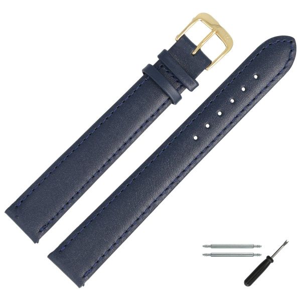 MARBURGER Uhrenarmband 18mm Leder XXL Extra günstig online kaufen