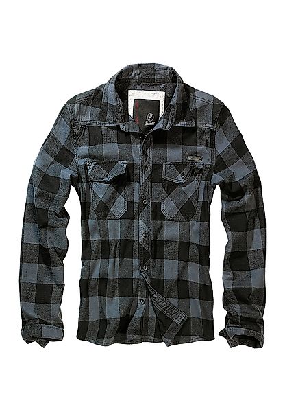 Brandit Hemd CHECKED SHIRT BD4002 Black/Charcoal günstig online kaufen