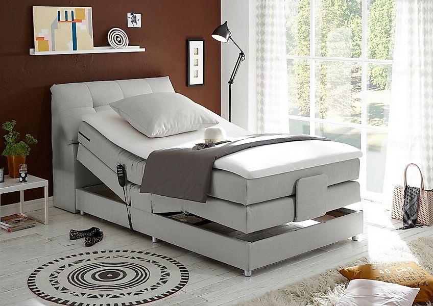 ED EXCITING DESIGN Boxspringbett Carpino wahlweise in den Breiten 120cm ode günstig online kaufen