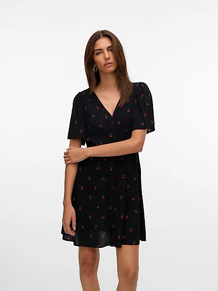 Vero Moda "VMALBA SS SHORT DRESS WVN NOOS" Viskose, slim fit günstig online kaufen