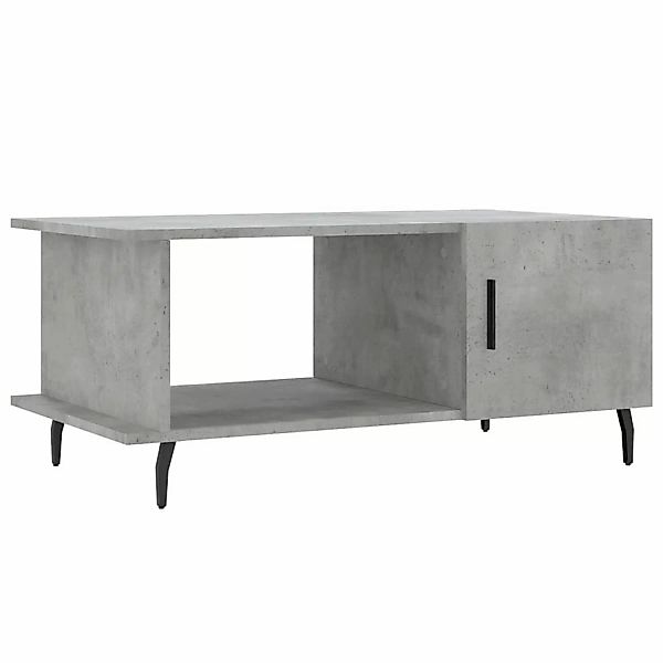 vidaXL Couchtisch Betongrau 90x50x40 cm Holzwerkstoff Modell 2 günstig online kaufen