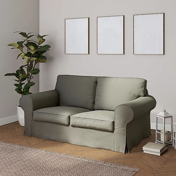 Bezug für Ektorp 2-Sitzer Schlafsofa ALTES Modell, grau-beige, Sofabezug Ek günstig online kaufen