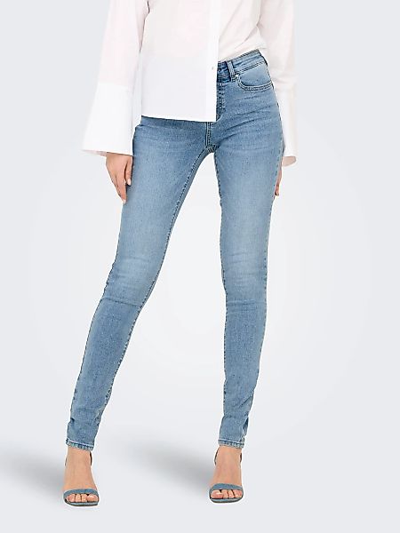 ONLY Skinny-fit-Jeans ONLRINA MID WAIST PUSH günstig online kaufen