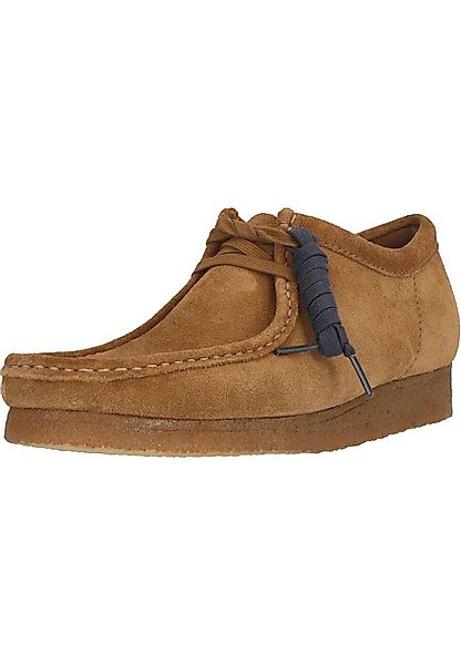 Clarks Wallabee Cola Mokassin mit der unnachahmlichen Kreppsohle günstig online kaufen
