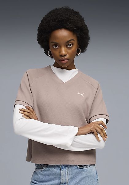 PUMA T-Shirt "CLASS RELAXED PINNACLE TEE" Kurzarm, für sportliche Aktivität günstig online kaufen