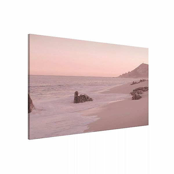 Magnettafel Roségoldener Strand günstig online kaufen