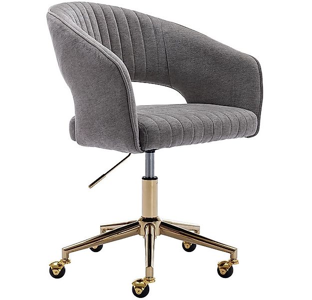 WAHSON OFFICE CHAIRS Bürostuhl aus Chenille/PU-Leder, ergonomisch Drehstuhl günstig online kaufen