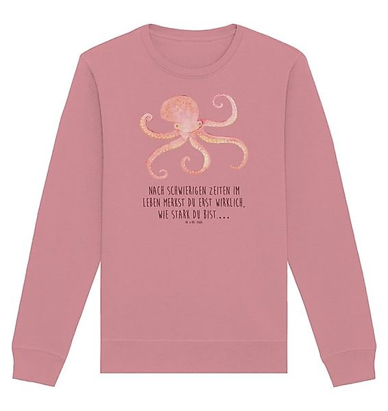 Mr. & Mrs. Panda Longpullover Tintenfisch Größe L - Canyon Pink - Geschenk, günstig online kaufen