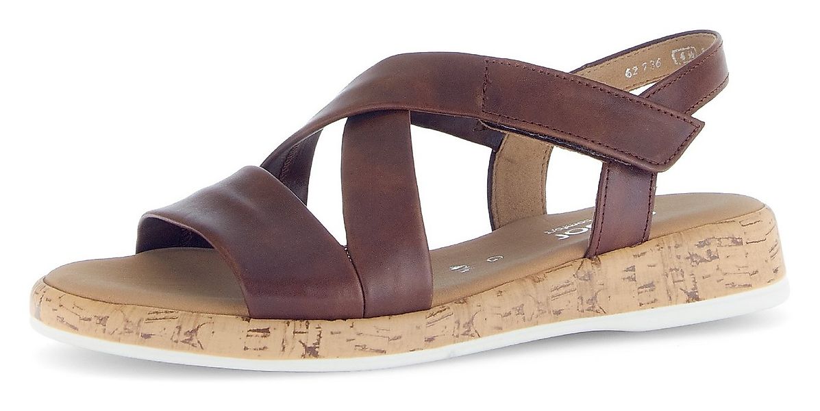 Gabor RHODOS Riemchensandale, Keilsandalette, Sommerschuh, Komfortschuh in günstig online kaufen