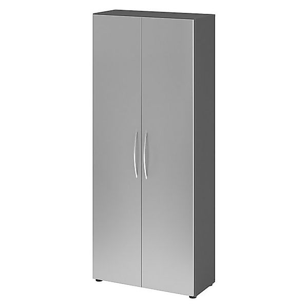 bümö Aktenschrank basic Aktenschrank Dekor: Graphit/Silber günstig online kaufen
