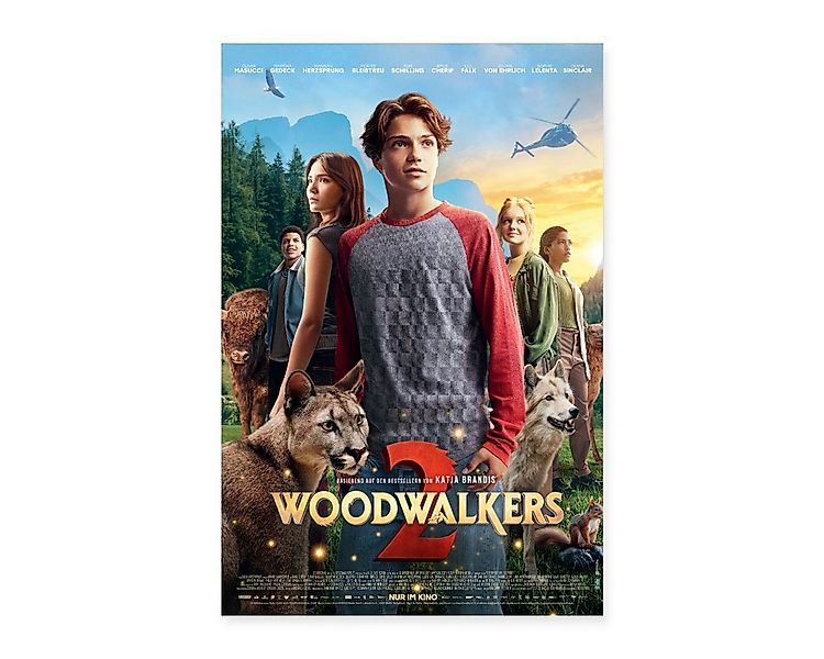 Spreadshirt Poster Woodwalkers Film 2 Kinoplakat Poster 40x60 cm günstig online kaufen