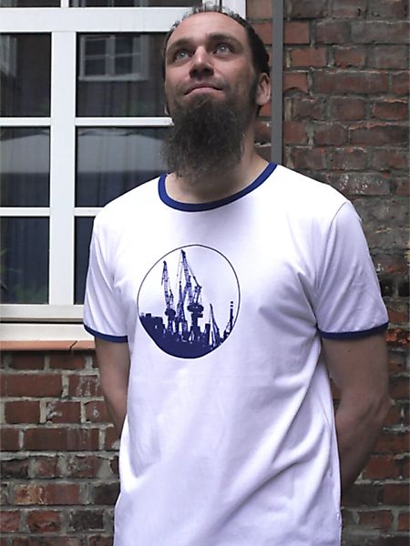 Kräne Weiss Royal Boy-shirt günstig online kaufen