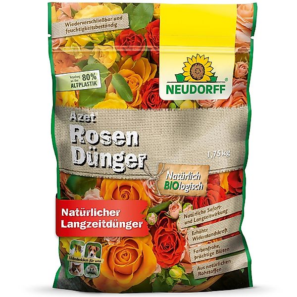 Neudorff Blumendünger Neudorff Azet Rosendünger 1,75 günstig online kaufen