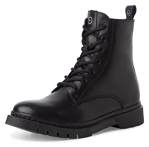 Tamaris Winterboots, Blockabsatz, Schnürboots, Winterstiefelette, T-Logo günstig online kaufen