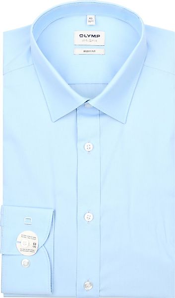 OLYMP Level Five Hemd Hellblau Extra Lange Ärmel - Größe 39 günstig online kaufen