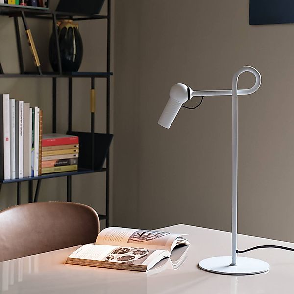 Kundalini LED-Tischleuchte Bird, weiß, Höhe 48 cm günstig online kaufen