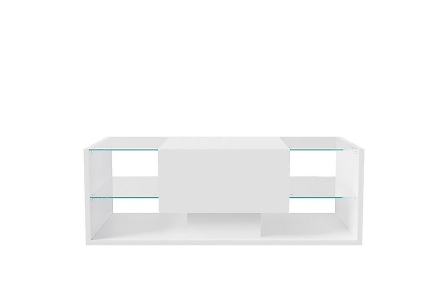 Furnishings Home Couchtisch Ablagetisch LED Beistelltisch Breite 100 cm (Ho günstig online kaufen