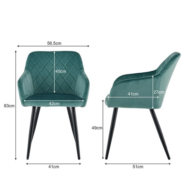 Ofcasa Esszimmerstuhl Gepolsterter Küchenstühle (4er Set), günstig online kaufen