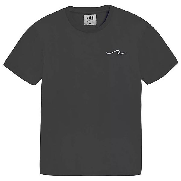 AqÜe Apparel Wave Kurzärmeliges T-shirt S Dark Grey günstig online kaufen