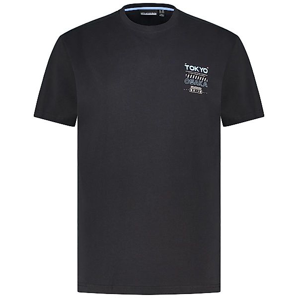 North T-Shirt mit Print Farbe schwarz Größe: 4XL günstig online kaufen