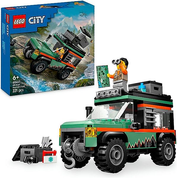 LEGO® Offroad Geländewagen (60447), LEGO City Konstruktionsspielsteine, (22 günstig online kaufen