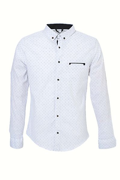 Megaman Jeans Langarmhemd Megaman Herren Freizeit-Hemd Stretch Langarm Hemd günstig online kaufen