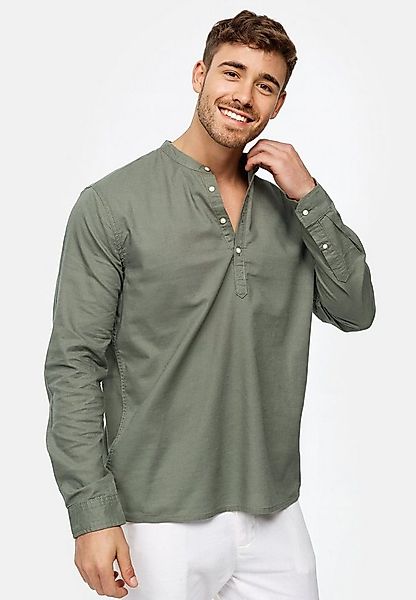 Indicode Langarmhemd Herren Waylon Herrenhemd Langarm günstig online kaufen