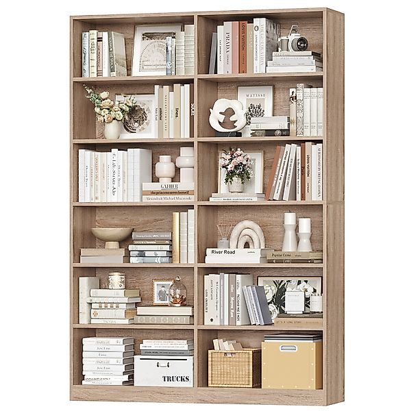 Homfa Bücherregal 188,7cm Standregal Büroregal Raumteiler, günstig online kaufen