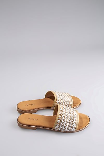Aniston SHOES Pantolette, Sommerschuh, Strandschuh, Bast-Optik günstig online kaufen