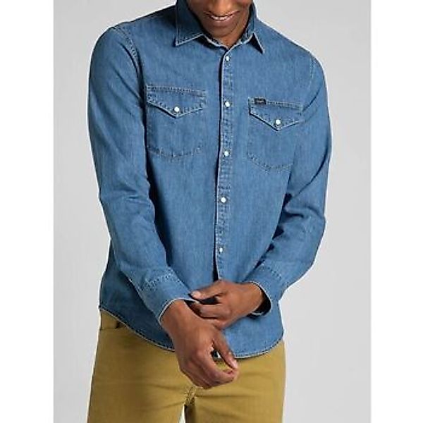 Lee  Hemdbluse 112320163 REGULAR SHIRT-WASHED BLUE günstig online kaufen