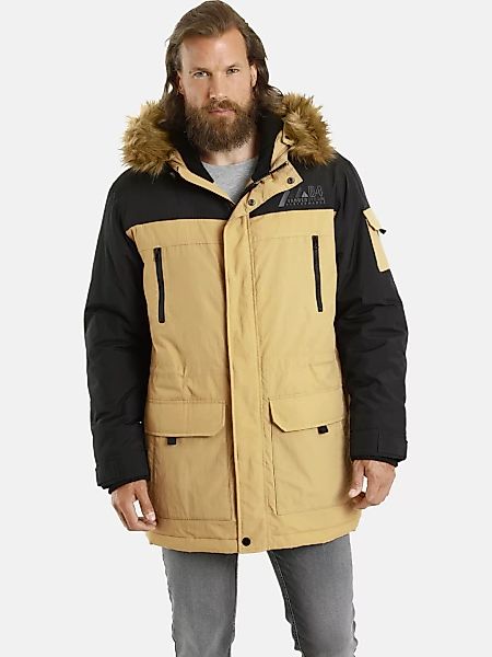 Jan Vanderstorm Outdoorjacke "Parka JOKUM", (1 St.), Kapuze mit Fellimitatb günstig online kaufen