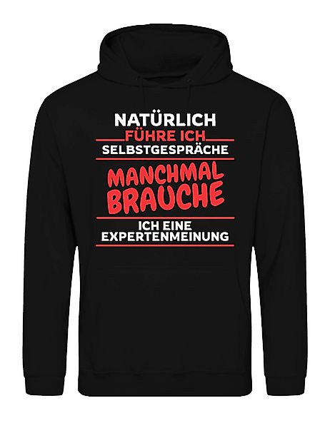Youth Designz Kapuzenpullover "Selbstgespräche" Herren Hoodie günstig online kaufen