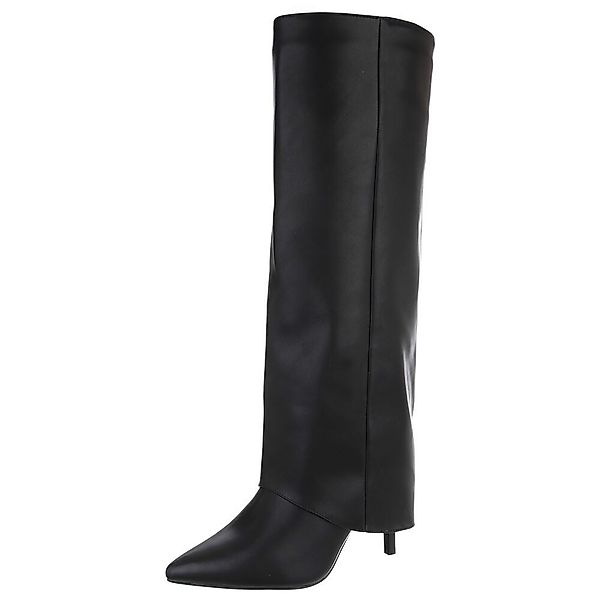 Ital-Design Kniehohe Stiefel mit Stiletto-Absatz für günstig online kaufen